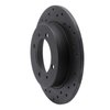 623-27027L Drilled Brake Rotor [Black], 2000-2007 Multiple Makes/Models, Position: Rear Left - image 3