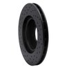 623-31036D Drilled Brake Rotor [Black], 1995-2002 BMW, Position: Left Front - image 4