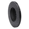 623-31085R Drilled Brake Rotor [Black], 2006-2013 BMW, Position: Front Right - image 2