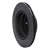 623-31090L Drilled Brake Rotor [Black], 2008-2013 BMW, Position: Rear Left - image 1