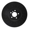 623-31093D Drilled Brake Rotor [Black], 2009-2017 BMW, Position: Right Front - image 4