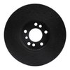 623-31135L Drilled Brake Rotor [Black], 2000-2006 BMW, Position: Front Left - image 2