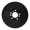 623-31135R Drilled Brake Rotor [Black], 2000-2006 BMW, Position: Front Right - image 3