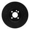 623-32004L Drilled Brake Rotor [Black], 2007-2008 Mini, Position: Front Left - image 3