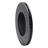 623-32015L Drilled Brake Rotor [Black], 2014-2021 Mini, Position: Front Left - image 1