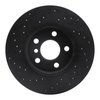623-32015R Drilled Brake Rotor [Black], 2014-2021 Mini, Position: Front Right - image 3