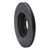 623-32015R Drilled Brake Rotor [Black], 2014-2021 Mini, Position: Front Right - image 4