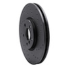 623-32019R Drilled Brake Rotor [Black], 2015-2019 Mini, Position: Front Right - image 1