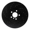623-32019R Drilled Brake Rotor [Black], 2015-2019 Mini, Position: Front Right - image 4