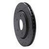 623-40107L Drilled Brake Rotor [Black], 2008-2016 Multiple Makes/Models, Position: Front Left - image 3