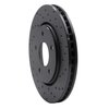 623-40107R Drilled Brake Rotor [Black], 2008-2016 Multiple Makes/Models, Position: Front Right - image 4