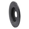 623-40109R Drilled Brake Rotor [Black], 2008-2016 Multiple Makes/Models, Position: Rear Right - image 3