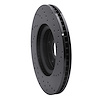 623-45019L Drilled Brake Rotor [Black], 2013-2019 GM, Position: Front Left - image 1