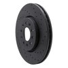 623-45023R Drilled Brake Rotor [Black], 2016-2020 GM, Position: Front Right - image 3