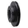623-46023L Drilled Brake Rotor [Black], 2006-2011 GM, Position: Front Left - image 1