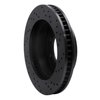 623-46023L Drilled Brake Rotor [Black], 2006-2011 GM, Position: Front Left - image 3