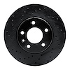 623-46033L Drilled Brake Rotor [Black], Fits Select GM, Position: Front Left - image 1