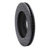 623-47032L Drilled Brake Rotor [Black], 2005-2005 GM, Position: Front Left - image 3