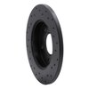 623-47042L Drilled Brake Rotor [Black], 2004-2016 GM, Position: Rear Left - image 2