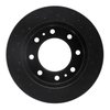 623-48038L Drilled Brake Rotor [Black], 1999-2020 GM, Position: Front Left - image 4