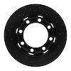 623-48064L Drilled Brake Rotor [Black], 1971-1991 Multiple Makes/Models, Position: Front Left - image 1