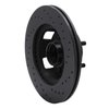 623-54040L Drilled Brake Rotor [Black], 1965-1967 Ford/Lincoln/Mercury/Mazda, Position: Front Left - image 4