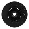 623-54040R Drilled Brake Rotor [Black], 1965-1967 Ford/Lincoln/Mercury/Mazda, Position: Front Right - image 4