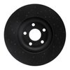 623-54095R Drilled Brake Rotor [Black], 2015-2020 Ford/Lincoln/Mercury/Mazda, Position: Front Right - image 4