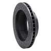 623-54104L Drilled Brake Rotor [Black], 1977-1979 Ford/Lincoln/Mercury/Mazda, Position: Front Left - image 2