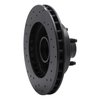 623-54139R Drilled Brake Rotor [Black], 1995-1997 Ford/Lincoln/Mercury/Mazda, Position: Front Right - image 2