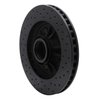 623-54170L Drilled Brake Rotor [Black], 1999-2004 Ford/Lincoln/Mercury/Mazda, Position: Front Left - image 2