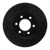 623-54183R Drilled Brake Rotor [Black], 2002-2006 Ford/Lincoln/Mercury/Mazda, Position: Front Right - image 3