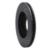 623-54183R Drilled Brake Rotor [Black], 2002-2006 Ford/Lincoln/Mercury/Mazda, Position: Front Right - image 4
