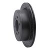 623-54188L Drilled Brake Rotor [Black], 2004-2011 Ford/Lincoln/Mercury/Mazda, Position: Rear Left - image 3