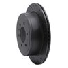 623-54188R Drilled Brake Rotor [Black], 2004-2011 Ford/Lincoln/Mercury/Mazda, Position: Rear Right - image 3