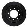 623-54208L Drilled Brake Rotor [Black], 2008-2021 Ford/Lincoln/Mercury/Mazda, Position: Rear Left - image 2