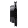 623-54208L Drilled Brake Rotor [Black], 2008-2021 Ford/Lincoln/Mercury/Mazda, Position: Rear Left - image 4