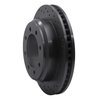623-54208R Drilled Brake Rotor [Black], 2008-2021 Ford/Lincoln/Mercury/Mazda, Position: Rear Right - image 4