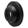 623-54212L Drilled Brake Rotor [Black], 2008-2019 Ford/Lincoln/Mercury/Mazda, Position: Rear Left, Rr Left - image 4