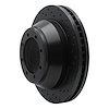623-54212R Drilled Brake Rotor [Black], 2008-2019 Ford/Lincoln/Mercury/Mazda, Position: Rear Right, Rr Right - image 1