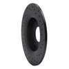623-59035L Drilled Brake Rotor [Black], 2011-2015 Acura/Honda, Position: Rear Left - image 2