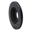 623-59040L Drilled Brake Rotor [Black], 1991-2001 Multiple Makes/Models, Position: Front Left - image 2