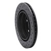 623-63026R Drilled Brake Rotor [Black], 1992-1995 Mercedes-Benz, Position: Rear Right - image 2