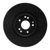 623-63029D Drilled Brake Rotor [Black], 1994-2002 Mercedes-Benz, Position: Left Front - image 4