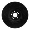 623-63136R Drilled Brake Rotor [Black], 2007-2009 Mercedes-Benz, Position: Front Right - image 3