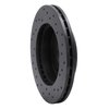623-67022L Drilled Brake Rotor [Black], 1985-1989 Infiniti/Nissan, Position: Front Left - image 2