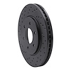 623-67095L Drilled Brake Rotor [Black], 2005-2021 Multiple Makes/Models, Position: Front Left - image 1