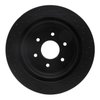623-67109L Drilled Brake Rotor [Black], 2016-2021 Infiniti/Nissan, Position: Rear Left - image 2