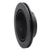 623-67109L Drilled Brake Rotor [Black], 2016-2021 Infiniti/Nissan, Position: Rear Left - image 3
