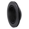 623-67109R Drilled Brake Rotor [Black], 2016-2021 Infiniti/Nissan, Position: Rear Right - image 4